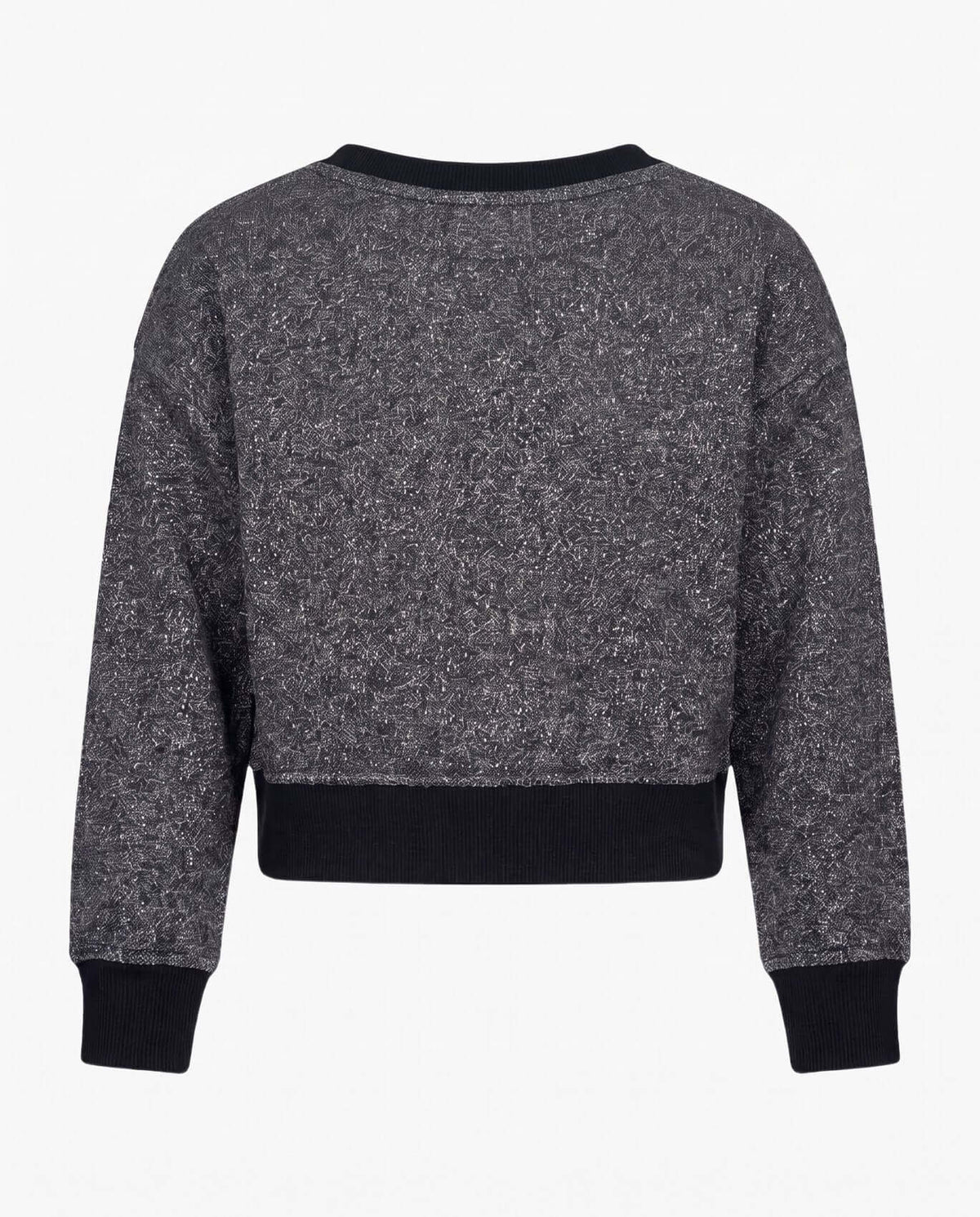 Black Glitter City Sweatshirt