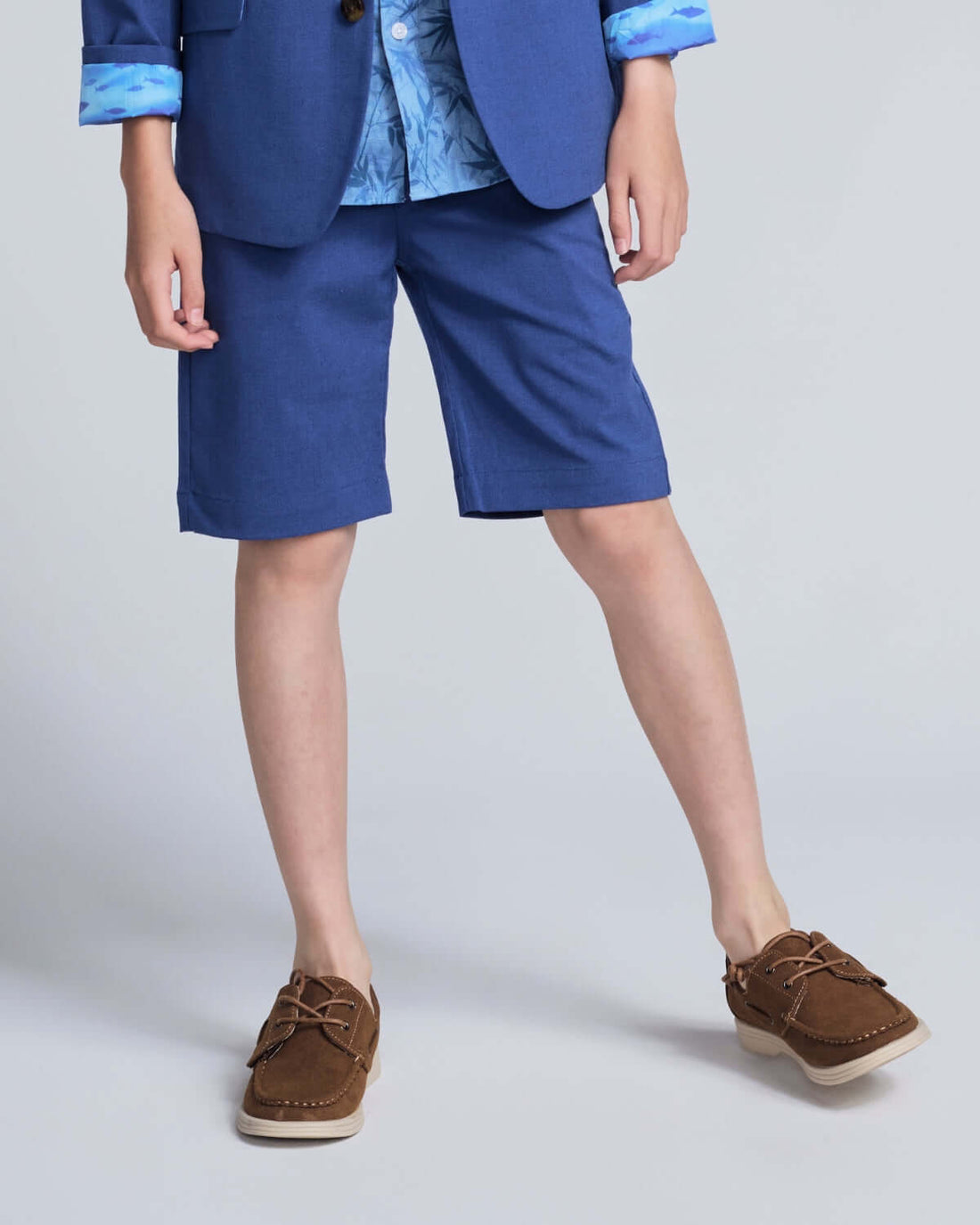 Canopy Blue Trouser Shorts