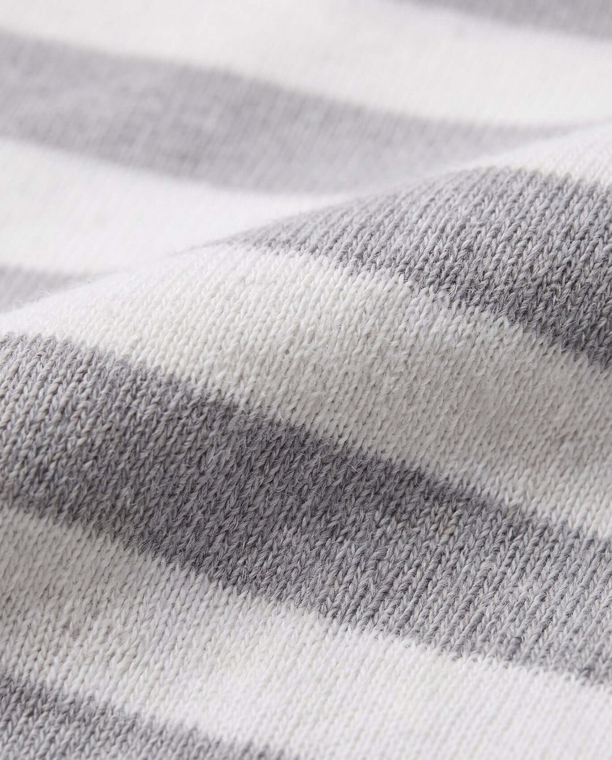 Heather Grey Stripe 2-Piece Long Sleeve Pajama Set