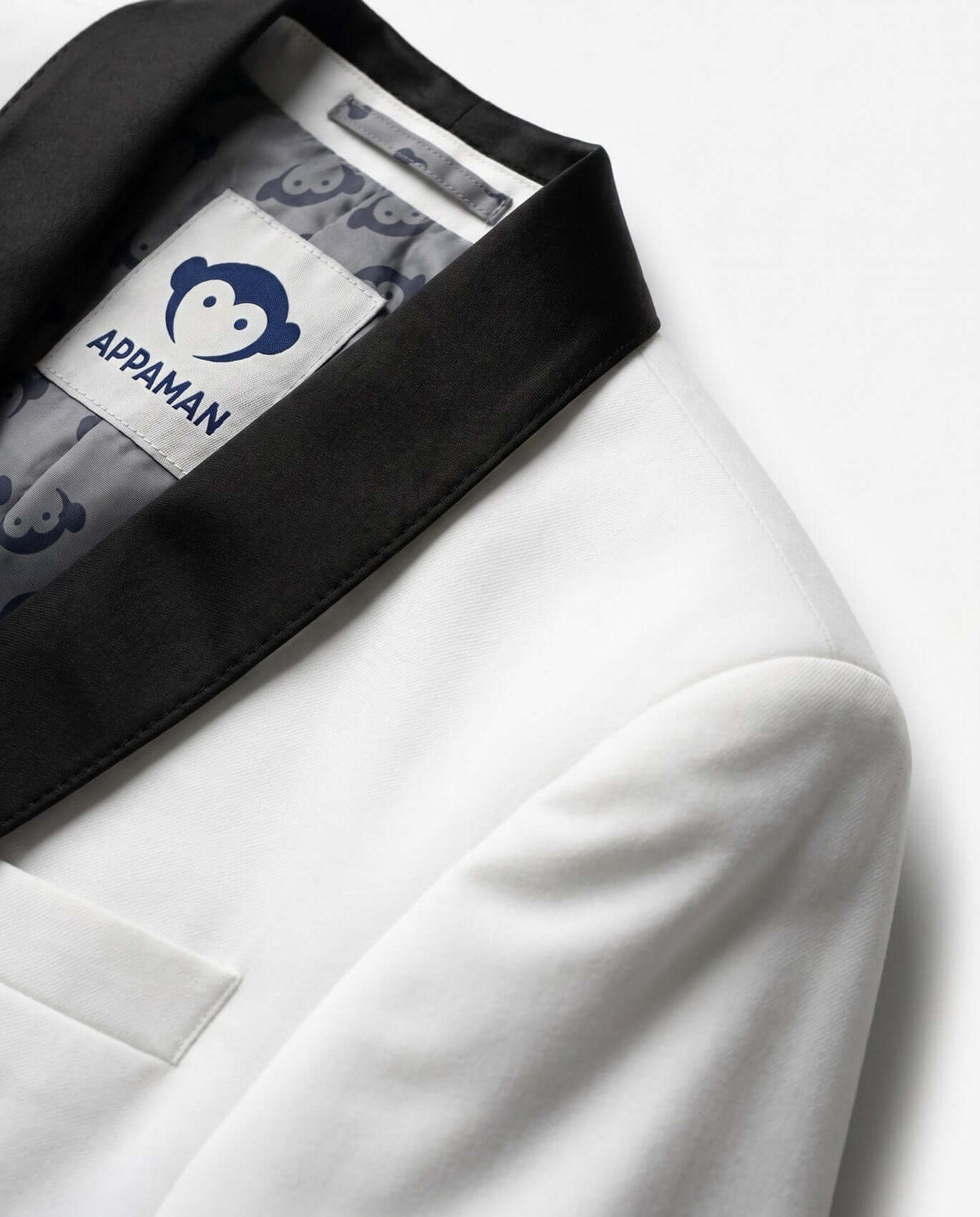 White Tuxedo Suit Jacket