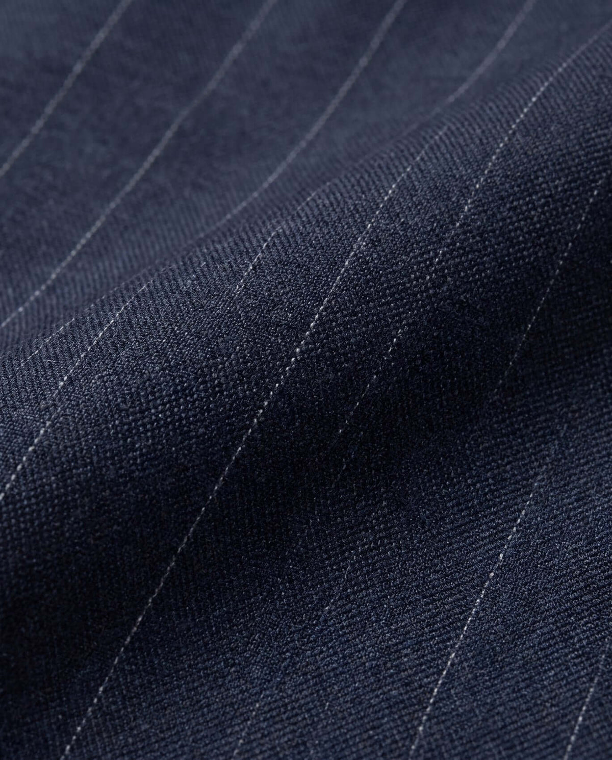 Navy Pinstripe Double Breasted Jacket