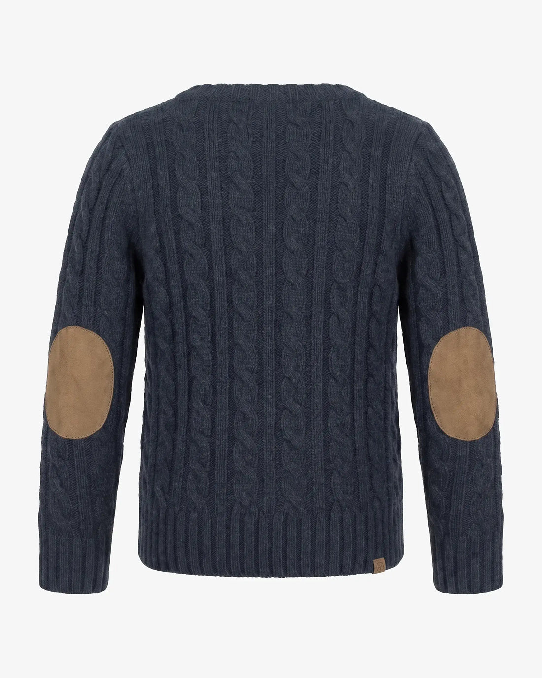 Navy Blue Fisherman Sweater