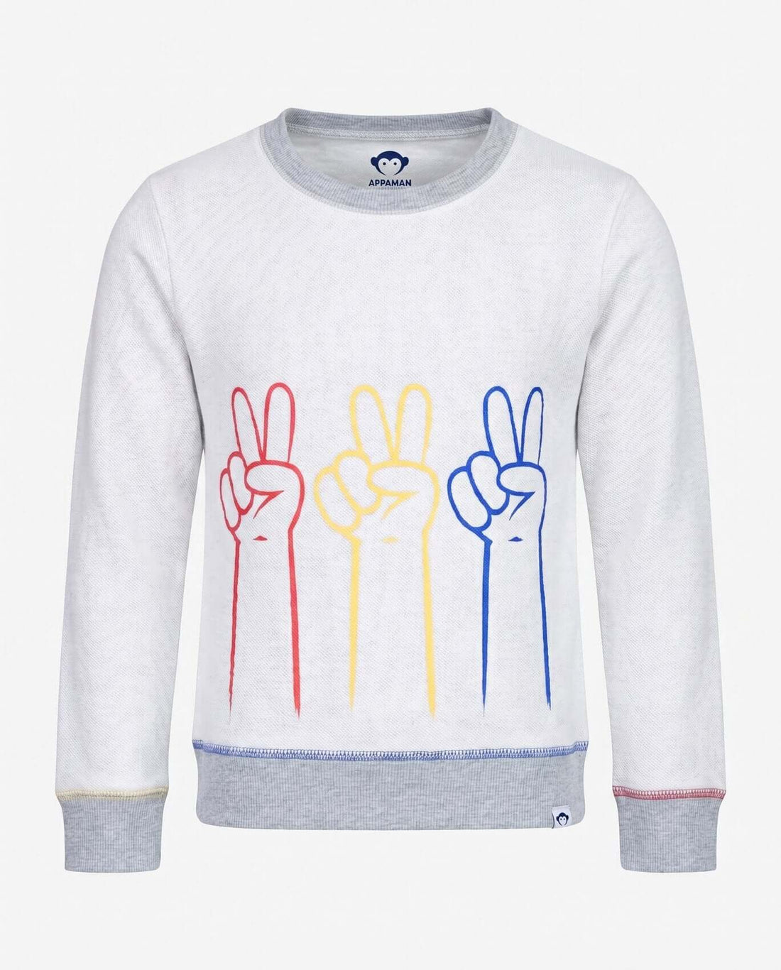 Heather Mist Revel Crewneck