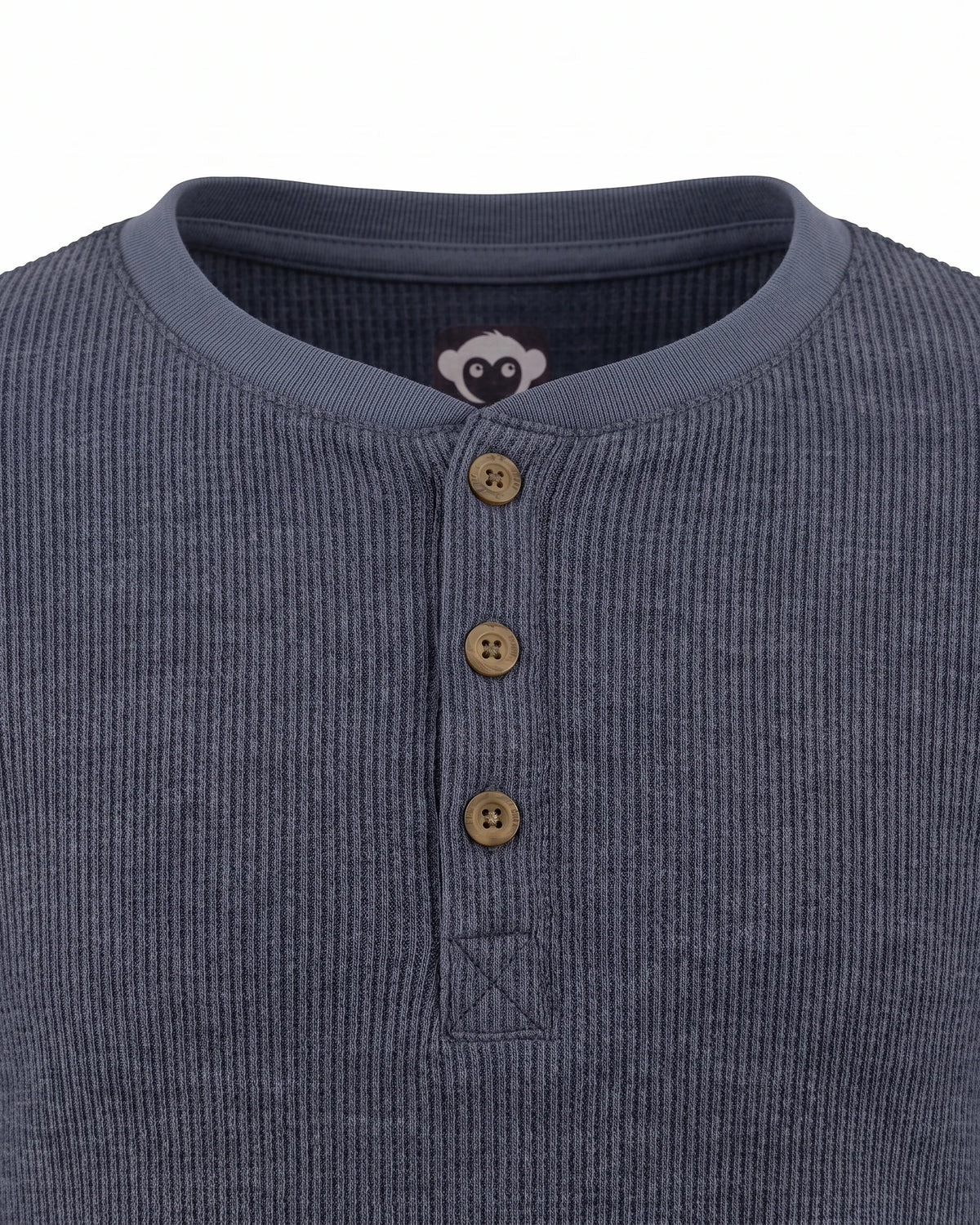 Washed Indigo Craftsman Thermal Henley