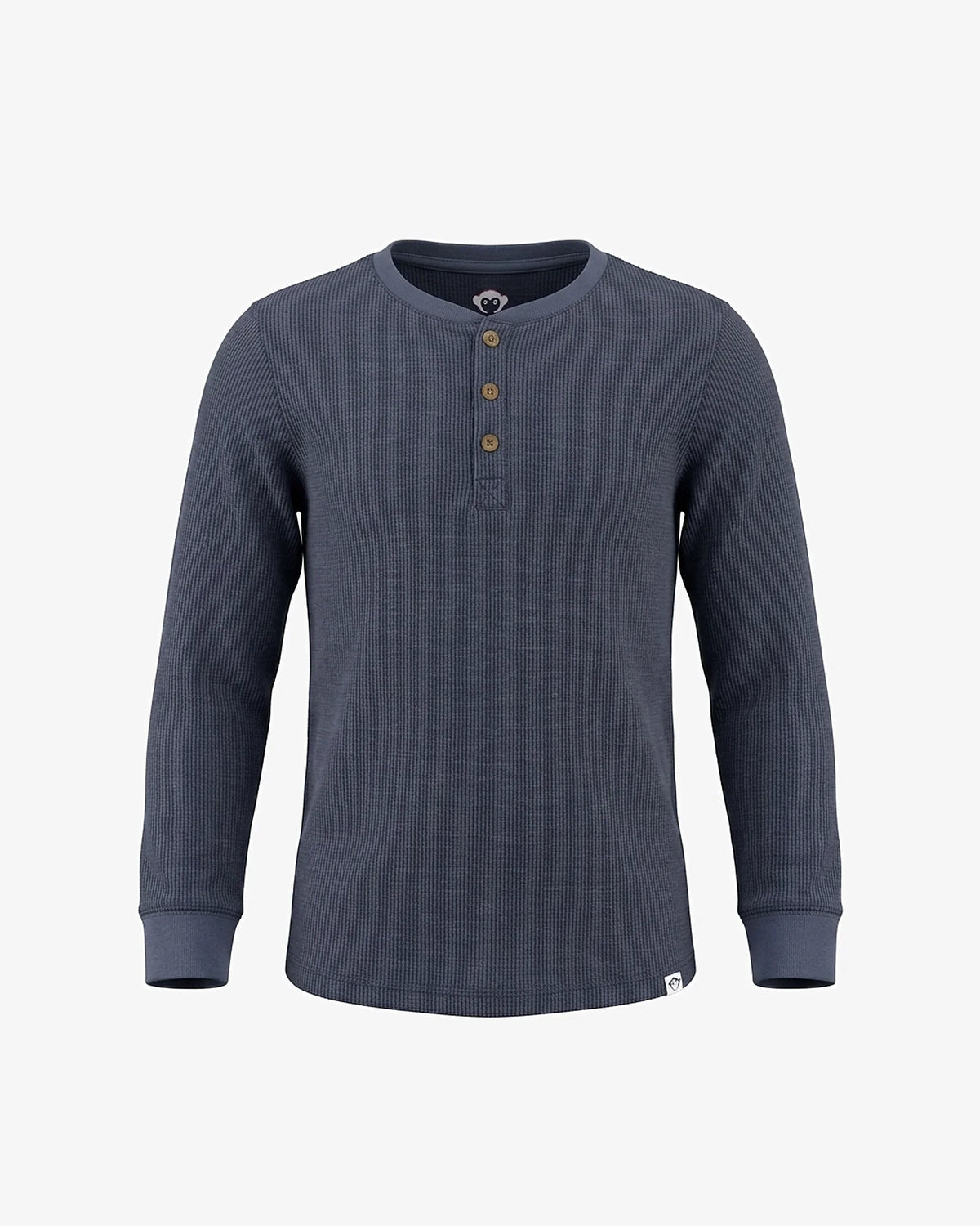 Washed Indigo Craftsman Thermal Henley