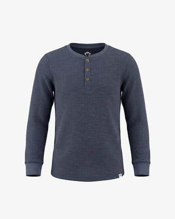 Washed Indigo Craftsman Thermal Henley