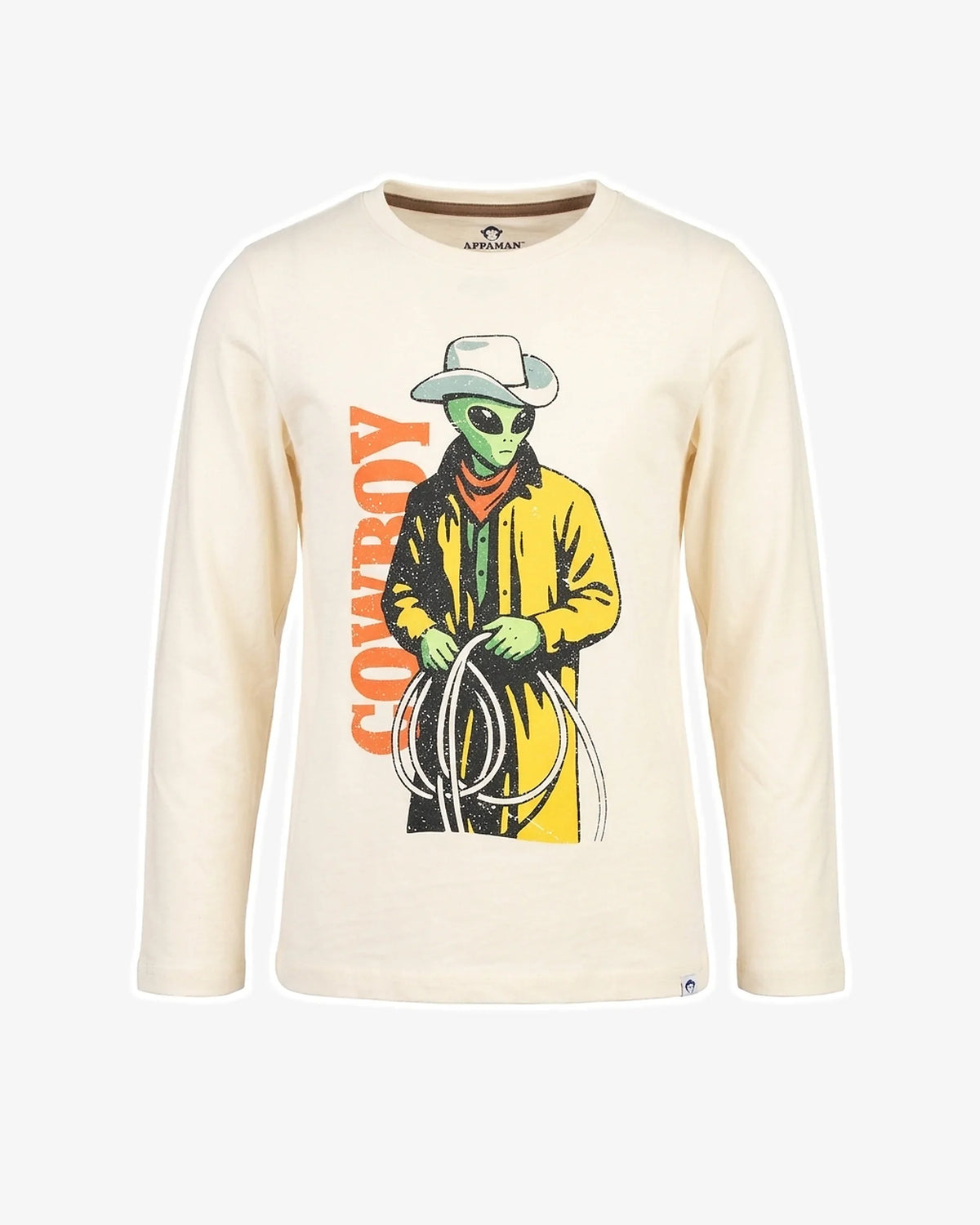 Alien Graphic Long Sleeve Tee