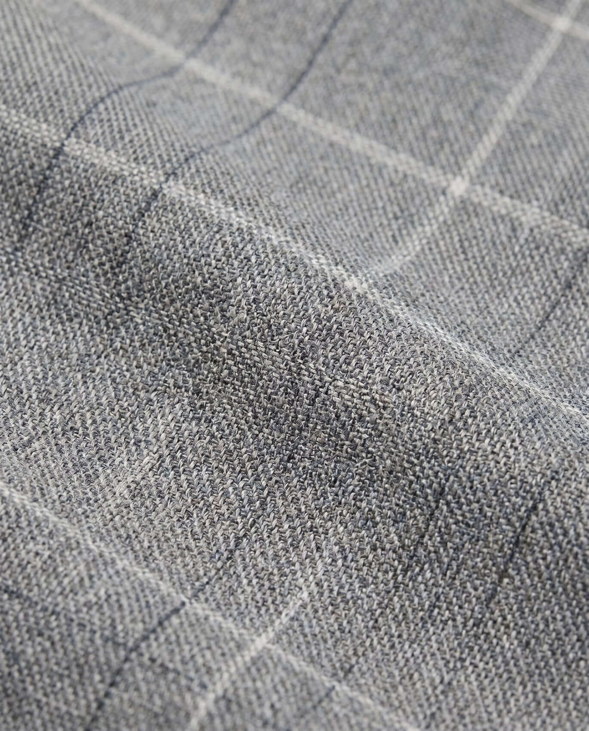Earth Grey Windowpane Everyday Stretch Pants