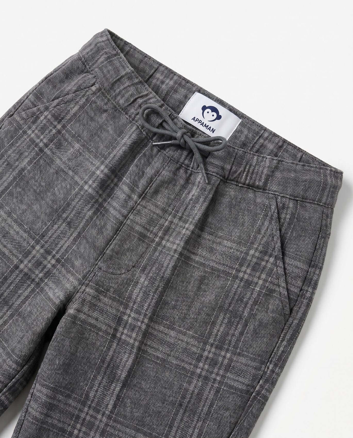 Slate Heather Plaid Everyday Stretch Pants