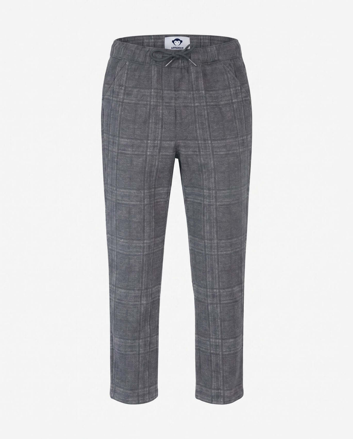 Slate Heather Plaid Everyday Stretch Pants