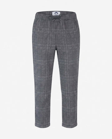 Slate Heather Plaid Everyday Stretch Pants