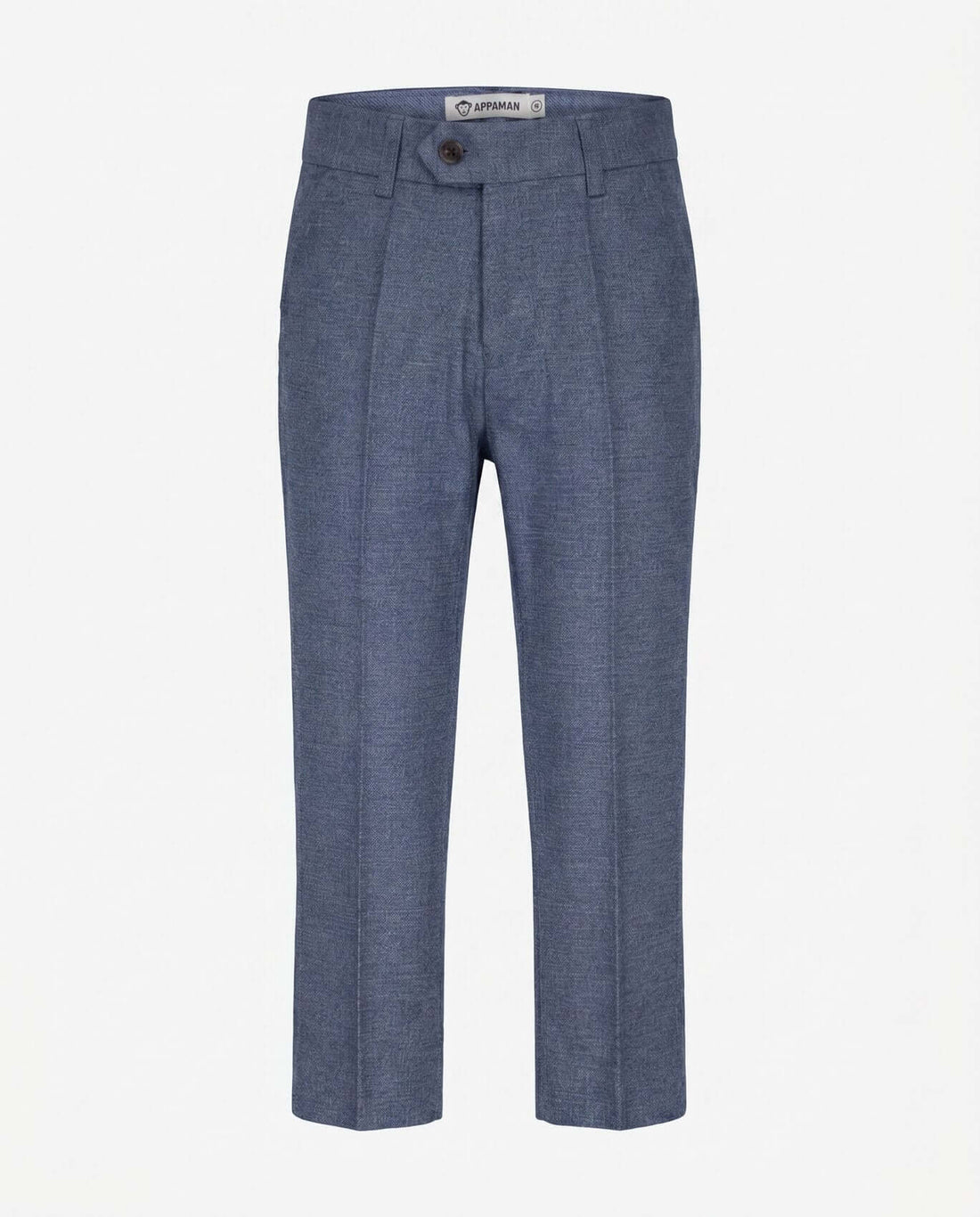 Indigo Chambray Stretchy Mod Suit Pants