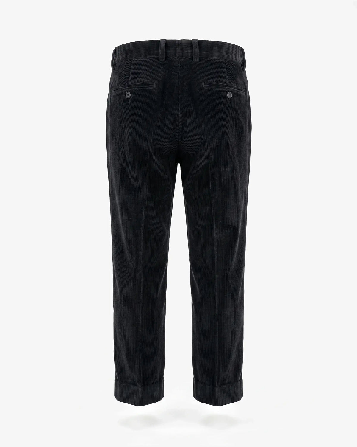 Black Velvet Suit Pants