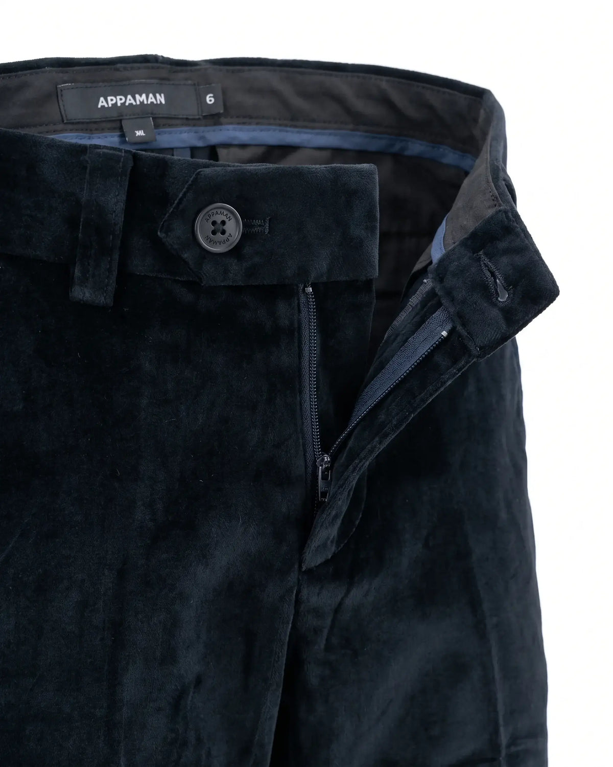 Black Velvet Suit Pants