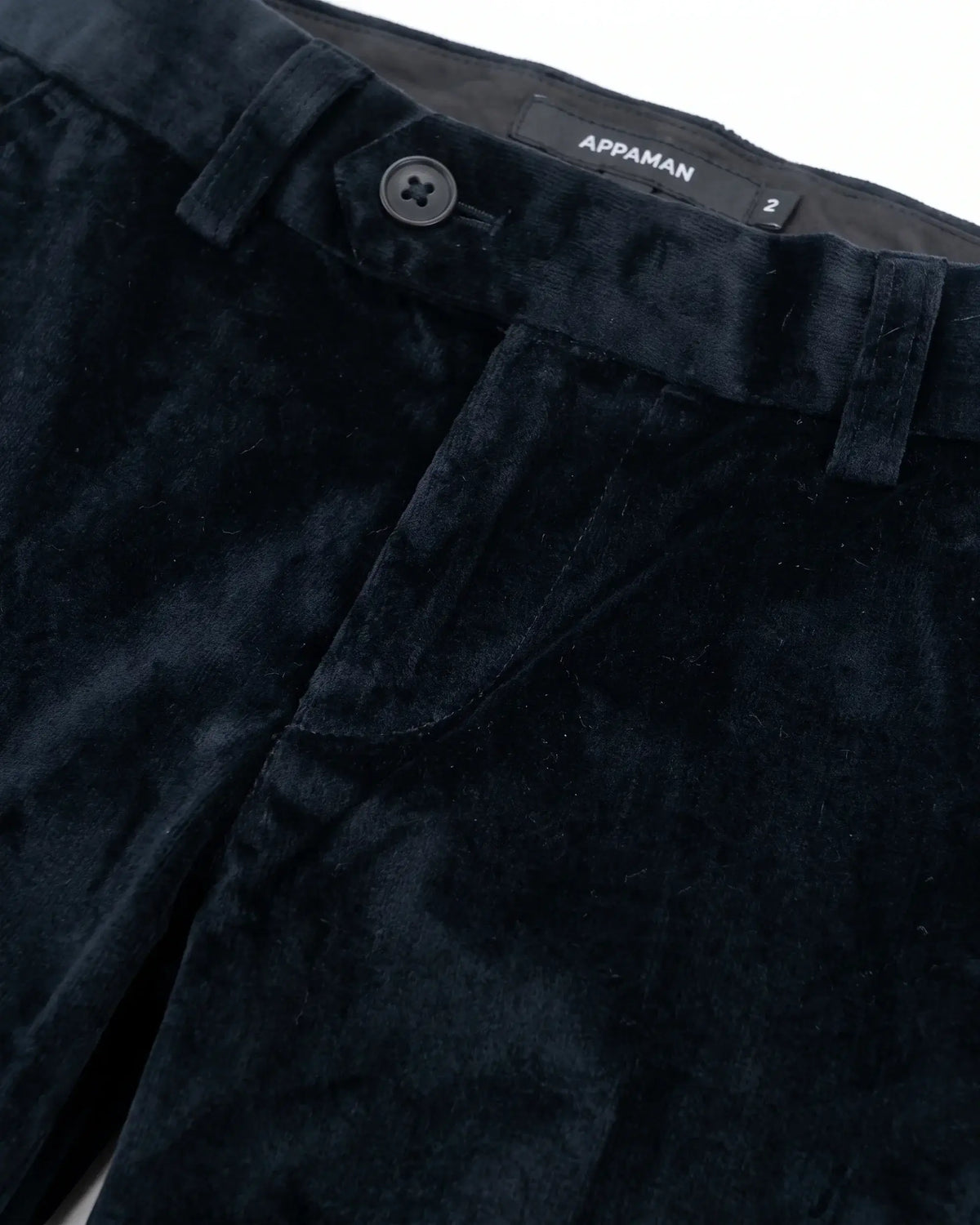 Black Velvet Suit Pants
