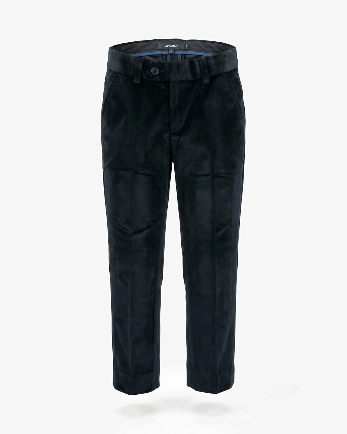 Black Velvet Suit Pants