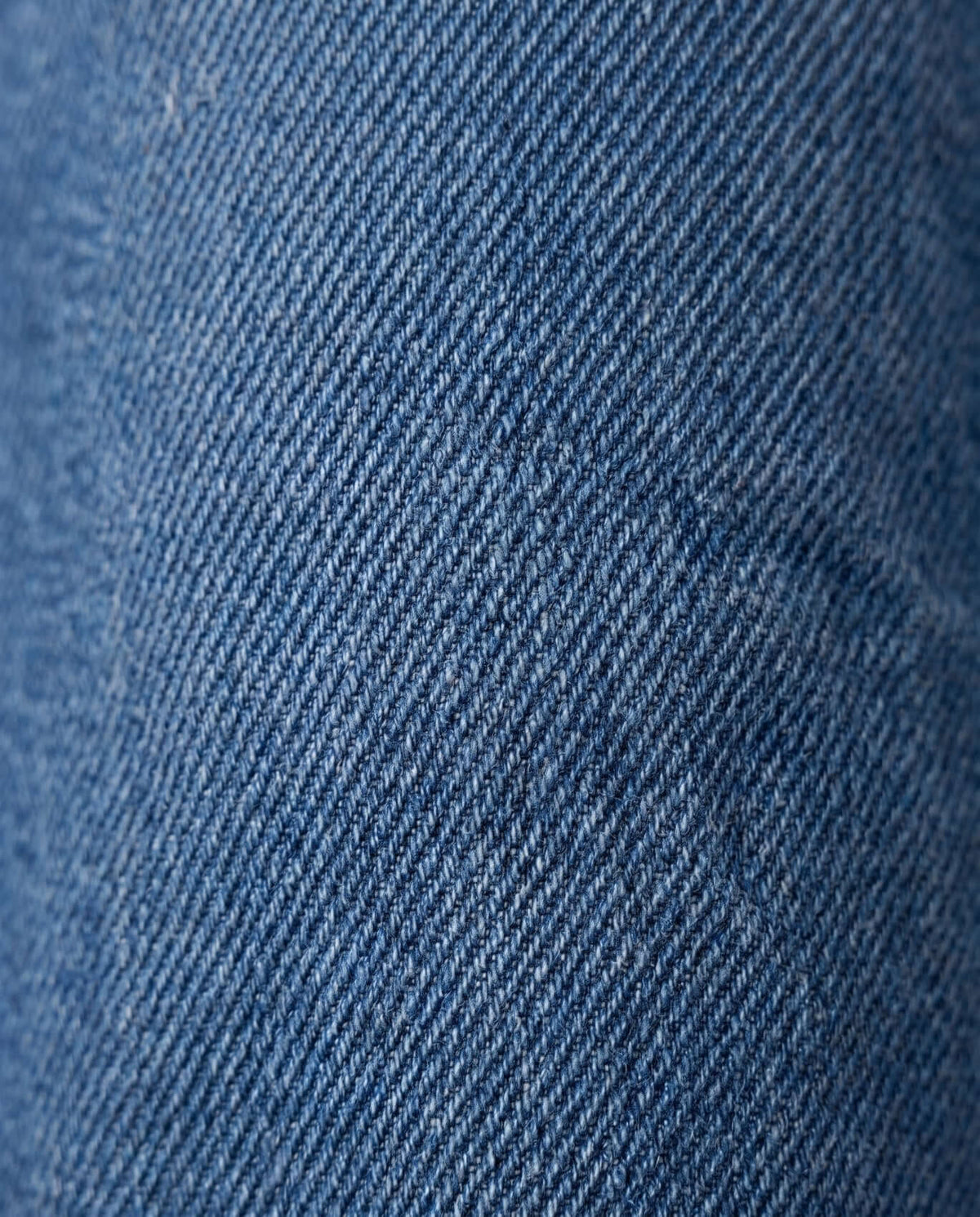 Medium Blue Wash Straight Leg Jeans