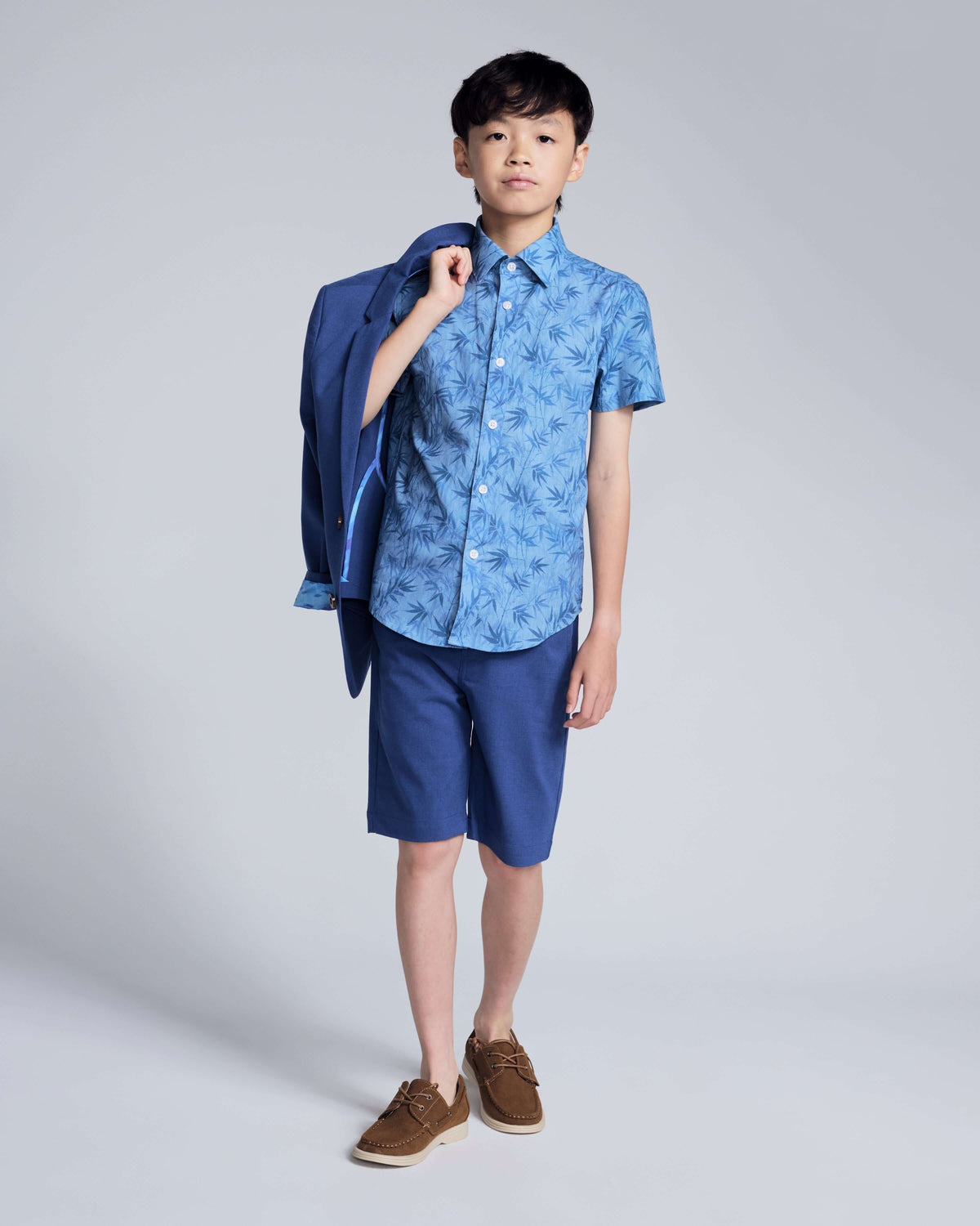 Blue Bamboo Day Party Shirt
