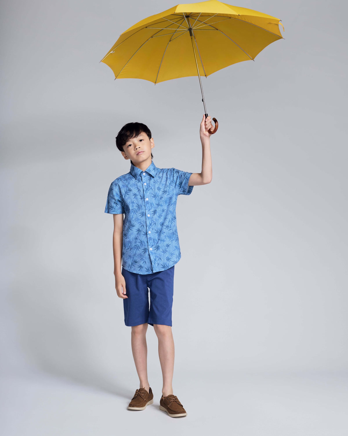 Blue Bamboo Day Party Shirt