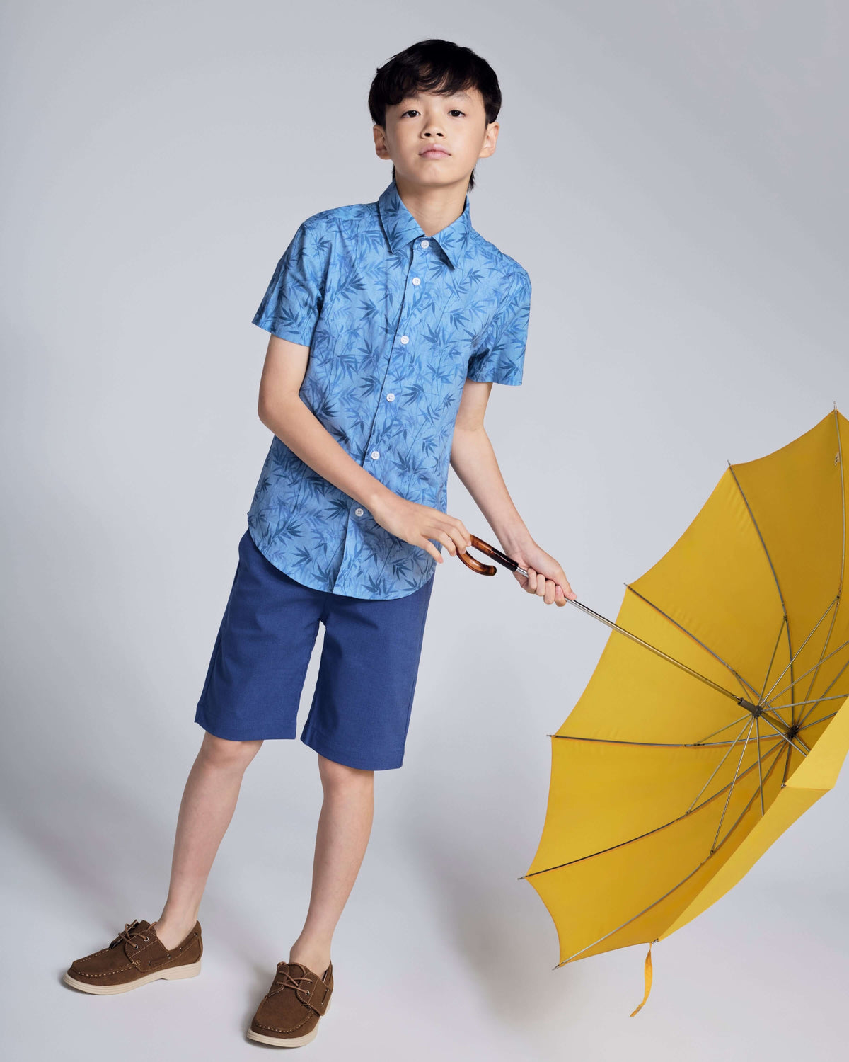 Blue Bamboo Day Party Shirt