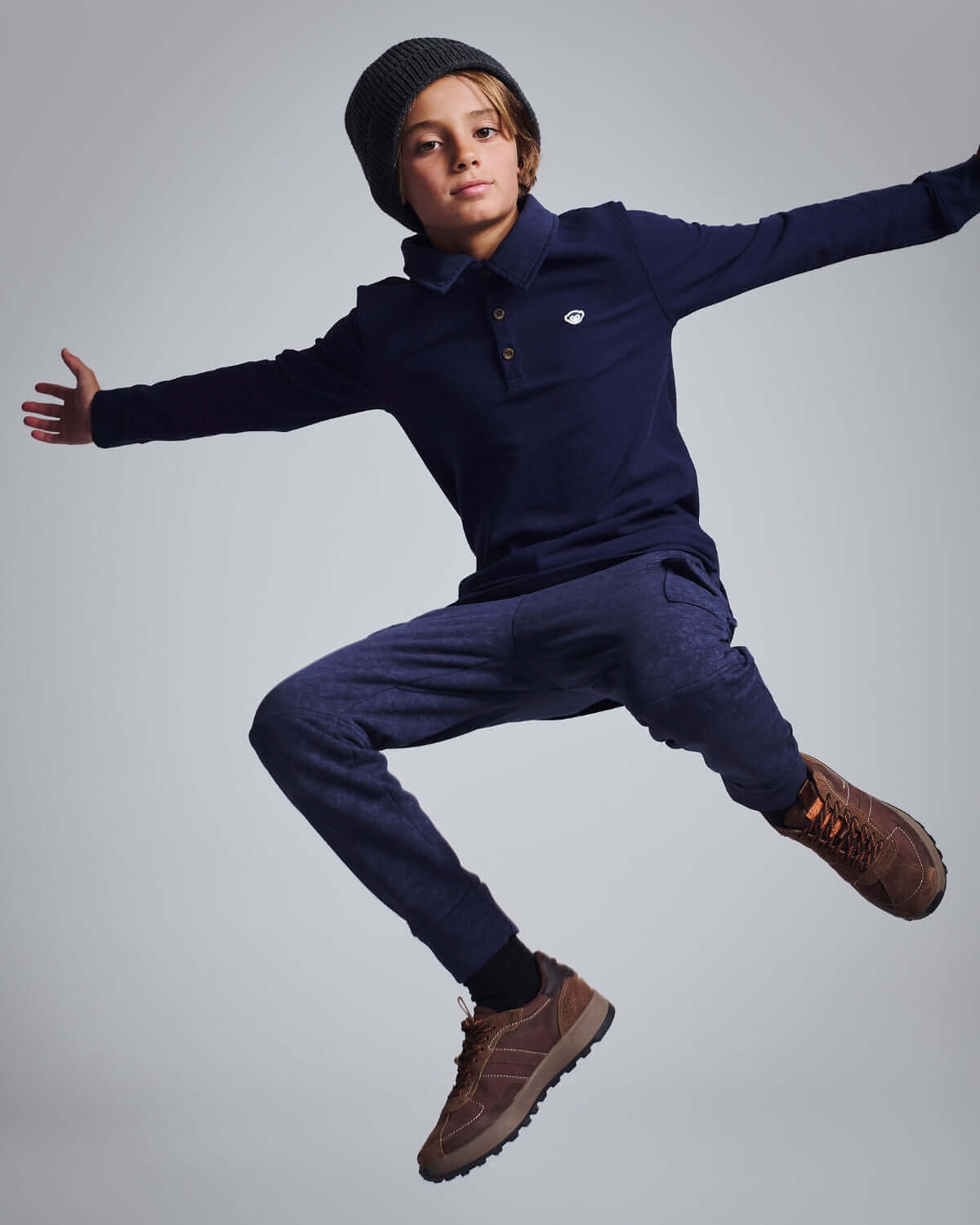 Navy Blue Parker Polo
