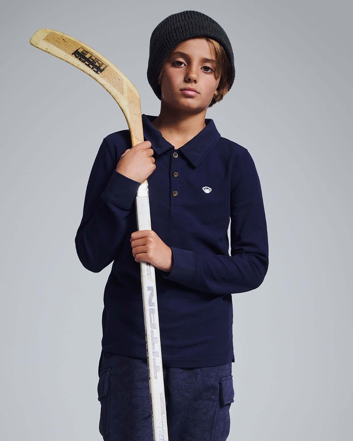 Navy Blue Parker Polo