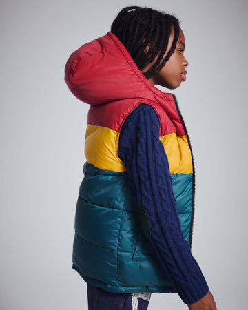 Alpine Colorblock Reversible Vest