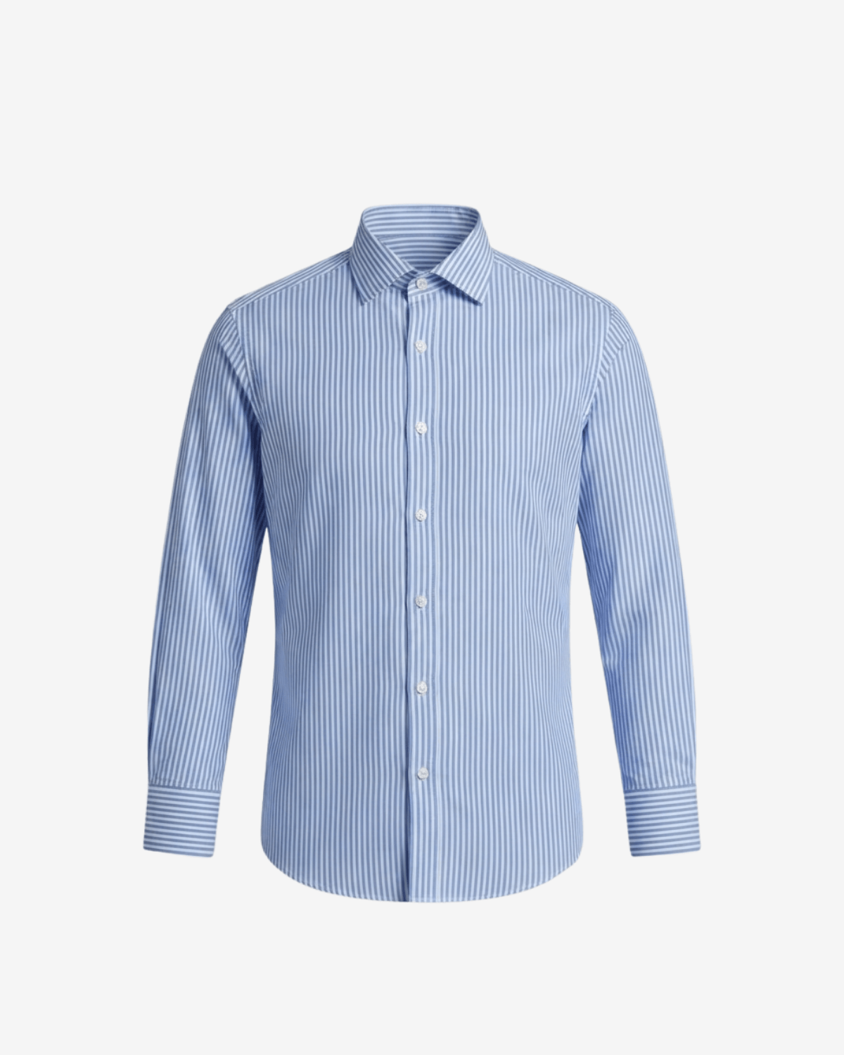 Blue Pinstripe Standard Stretch Shirt
