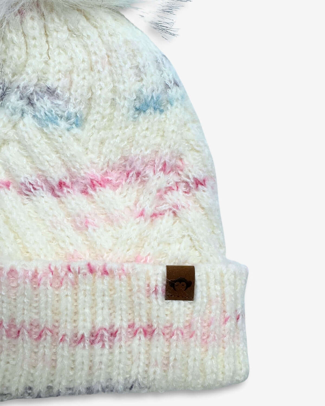 Rose Garden Willow Cable Knit Beanie
