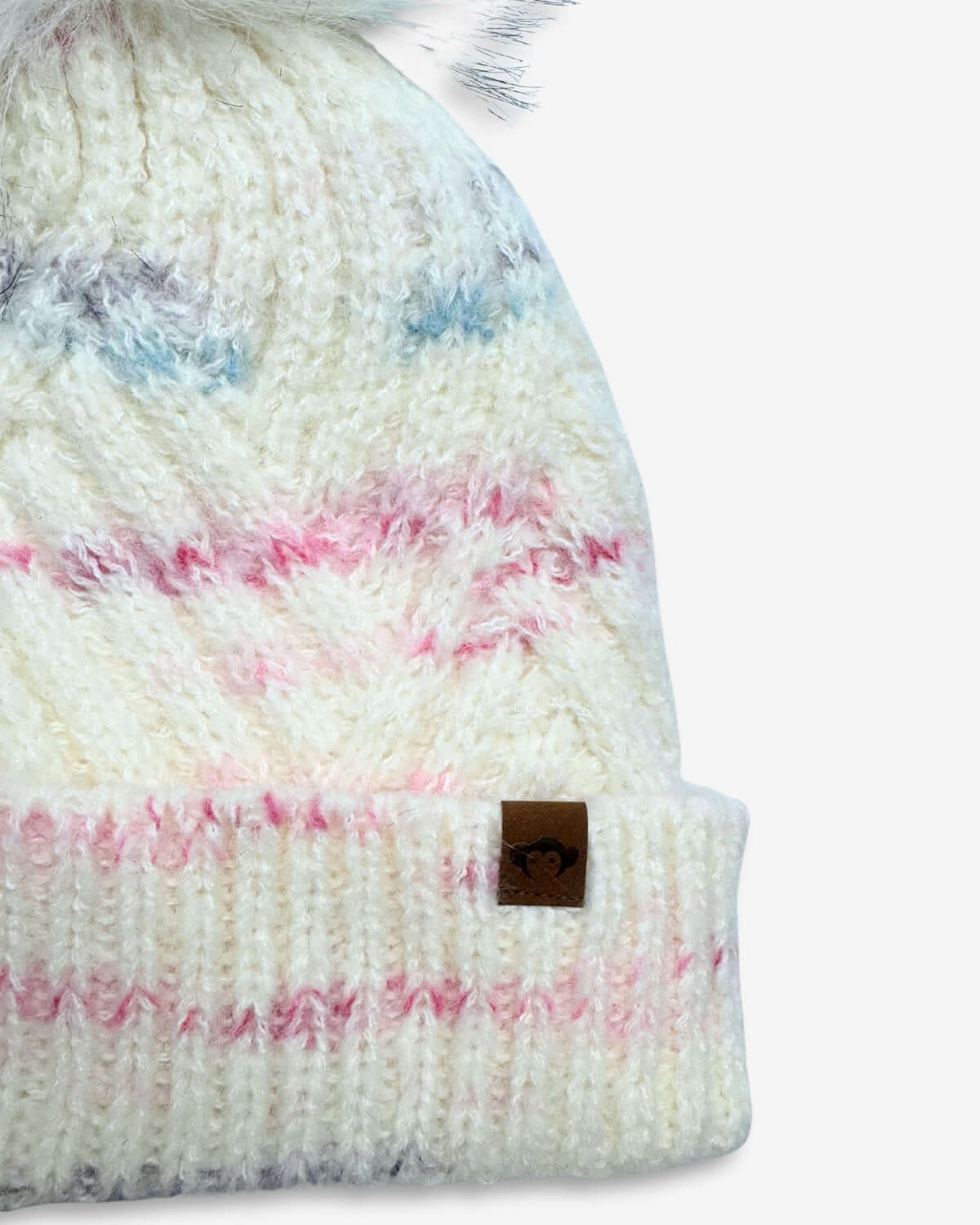 Rose Garden Willow Cable Knit Beanie