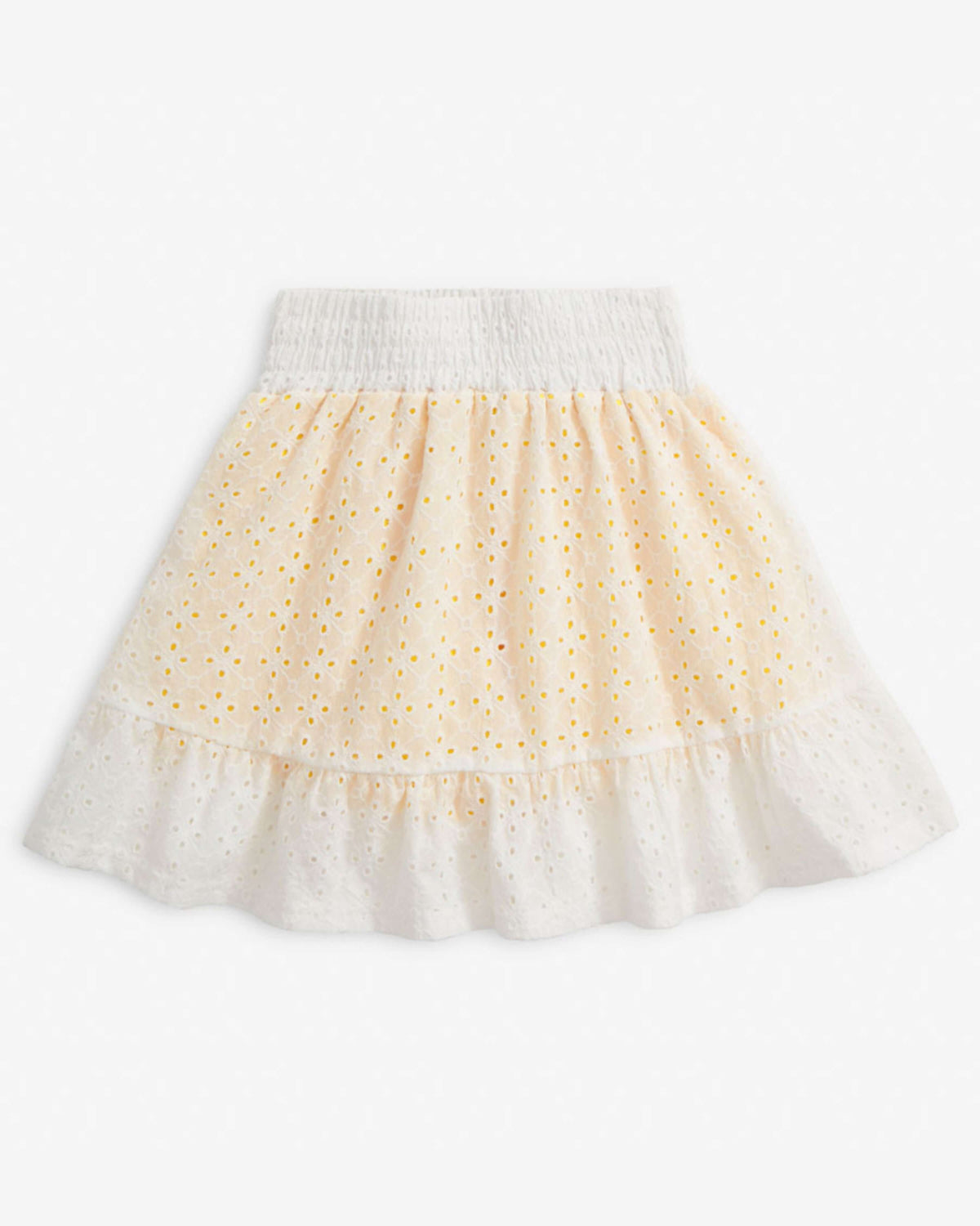 Daffodil Smocked Waist Skort