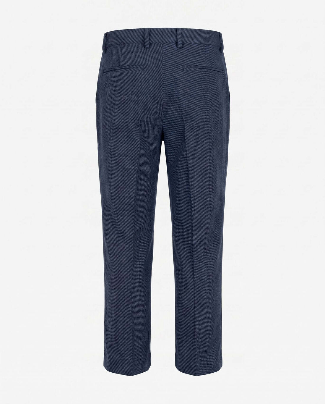 Dark Navy Diamonds Stretchy Mod Suit Pants