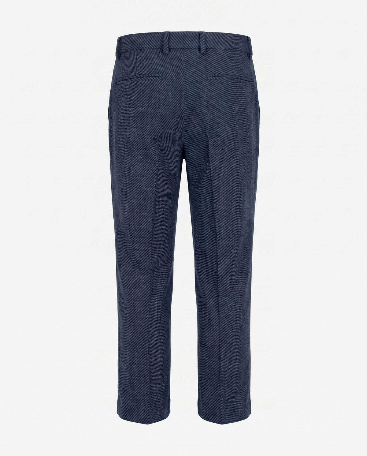 Dark Navy Diamonds Stretchy Mod Suit Pants