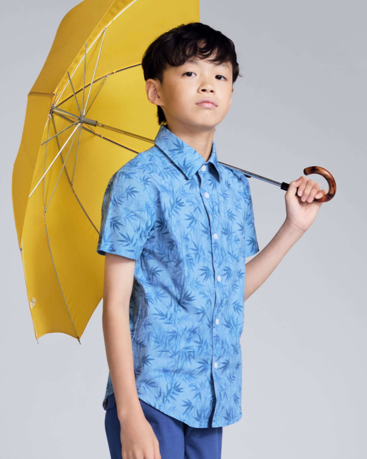 Blue Bamboo Day Party Shirt
