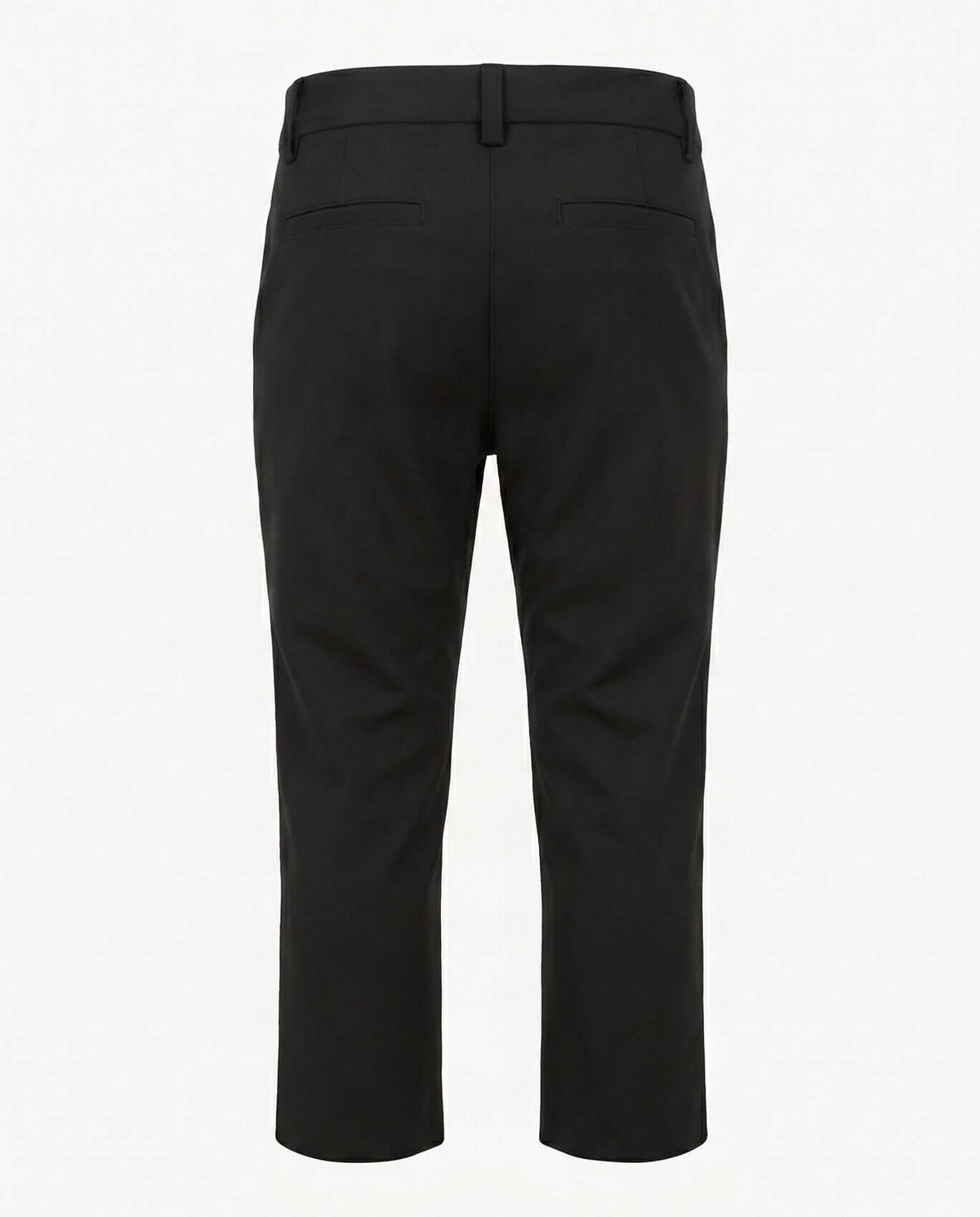 Black Herringbone Everyday Stretch Dress Pants