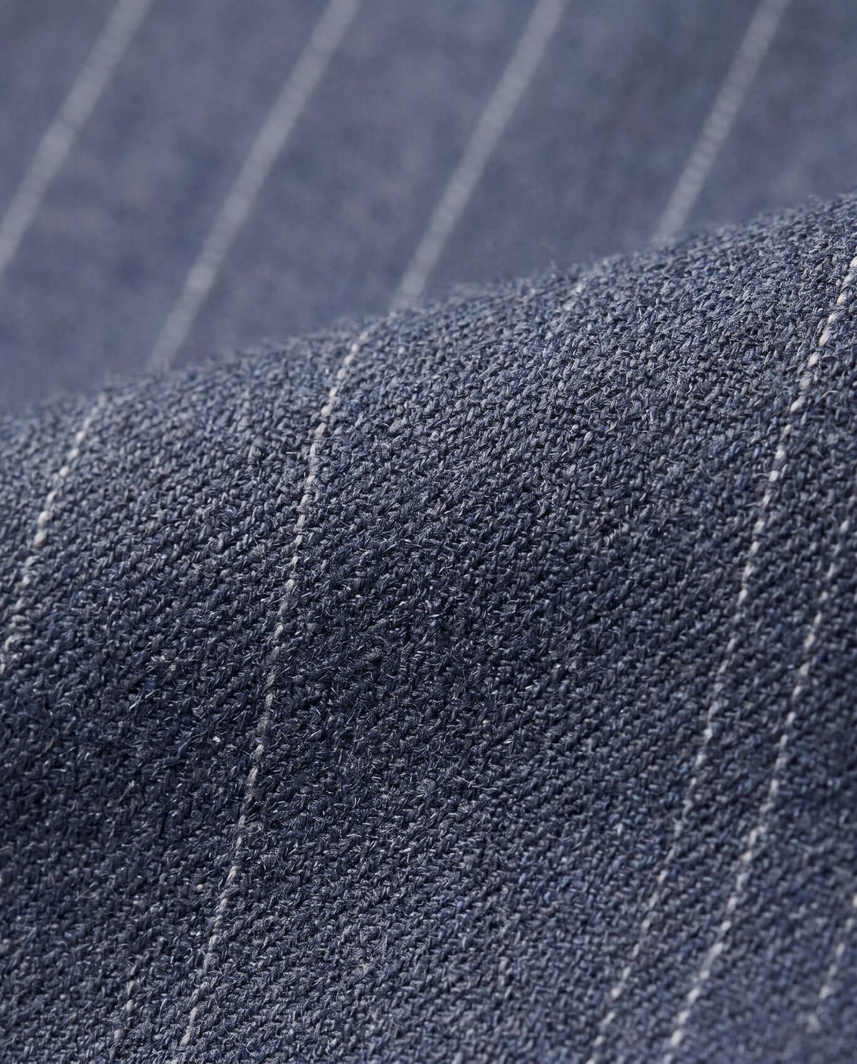 Navy Pinstripe Suit Pants