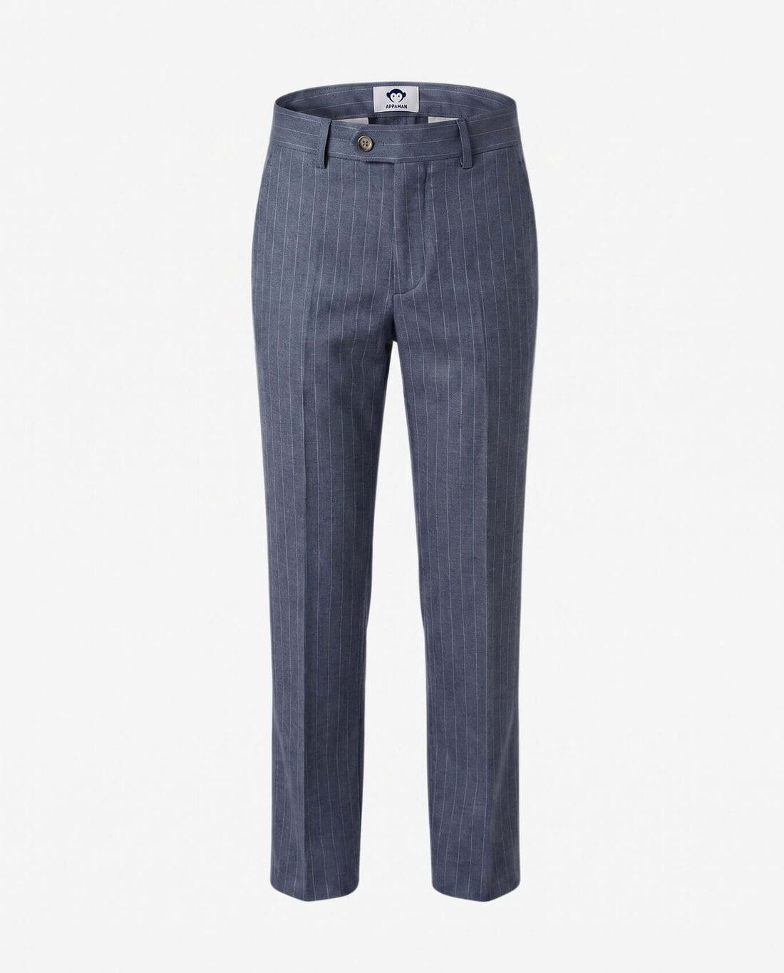 Navy Pinstripe Suit Pants