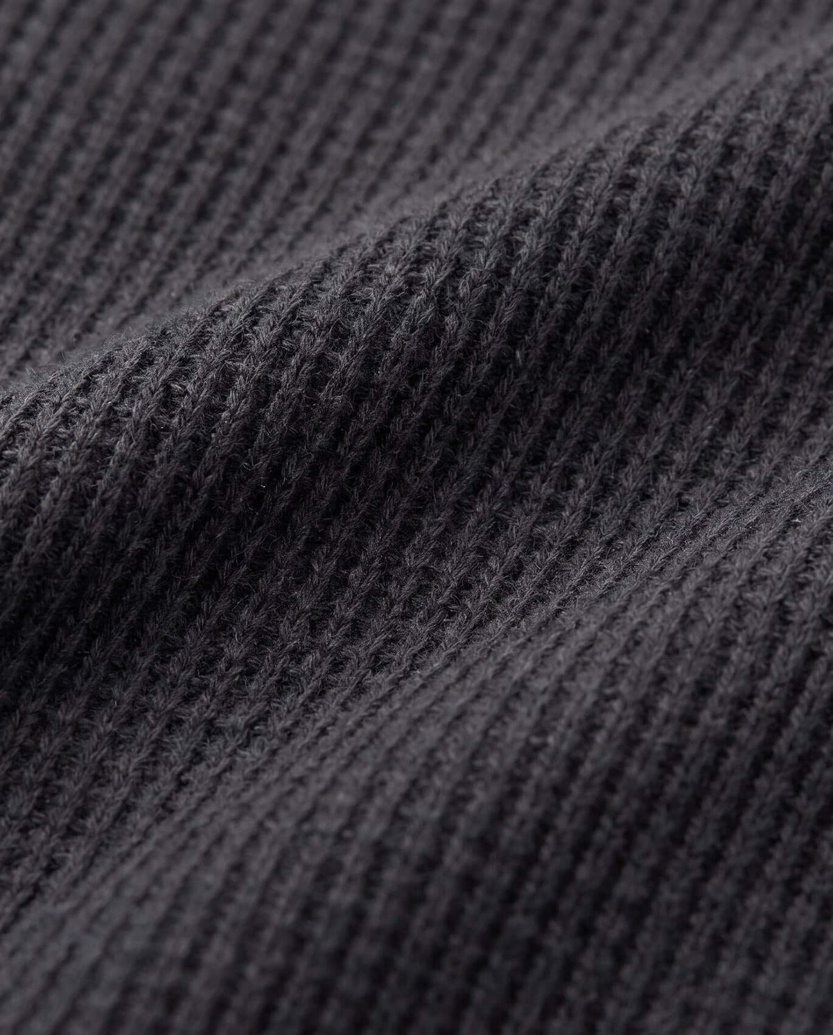 Black Craftsman Thermal Henley