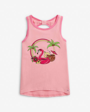 Flamingo Pink Hazel Top