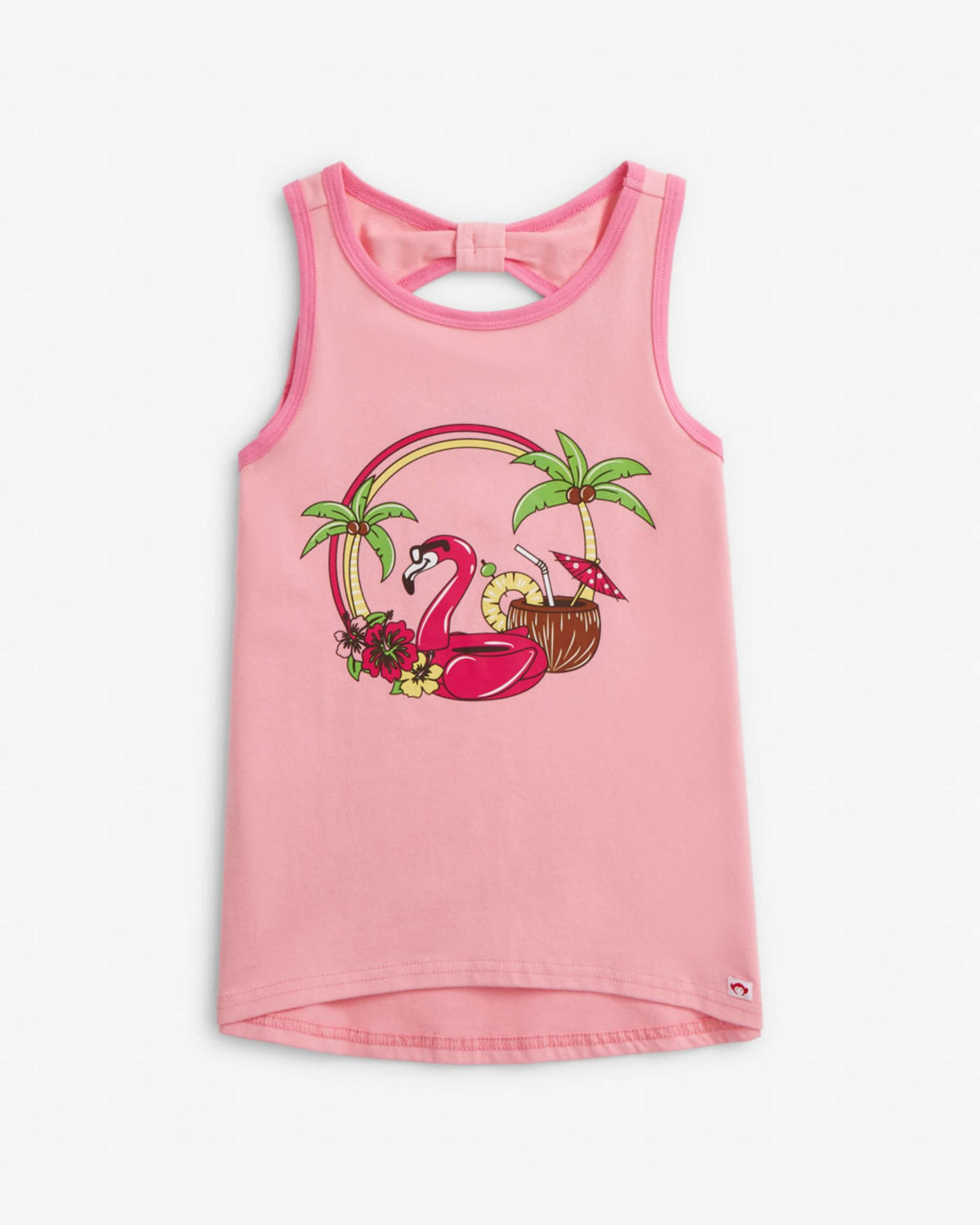 Flamingo Pink Hazel Top