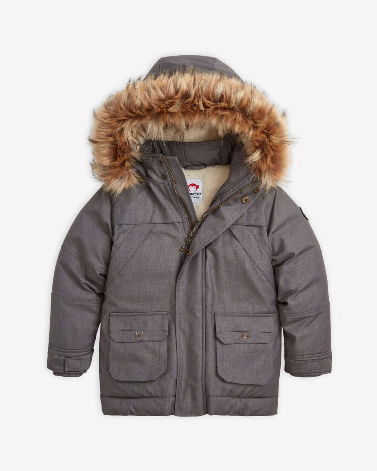 Grey Denali Down Coat