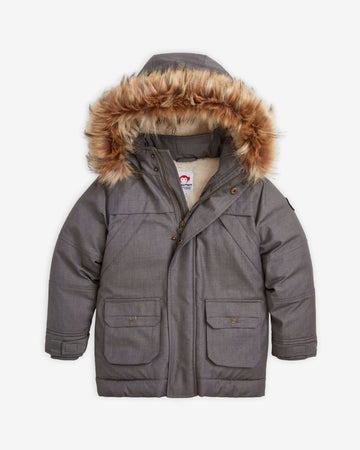 Grey Denali Down Coat