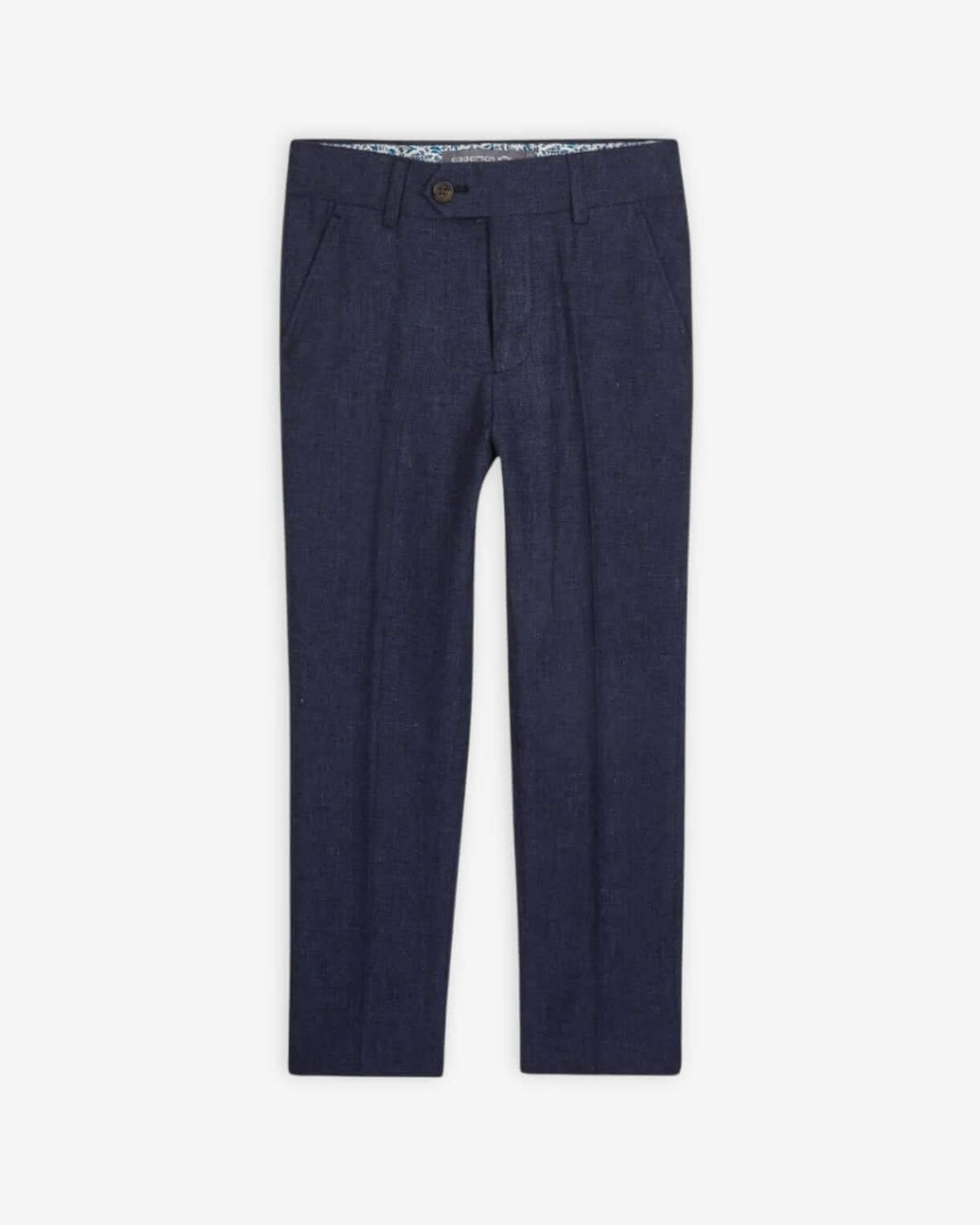 Blue Nights Linen Beach Pants