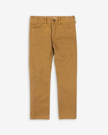 British Khaki Skinny Twill Pants