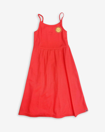 Neon Orange Carrie Dress