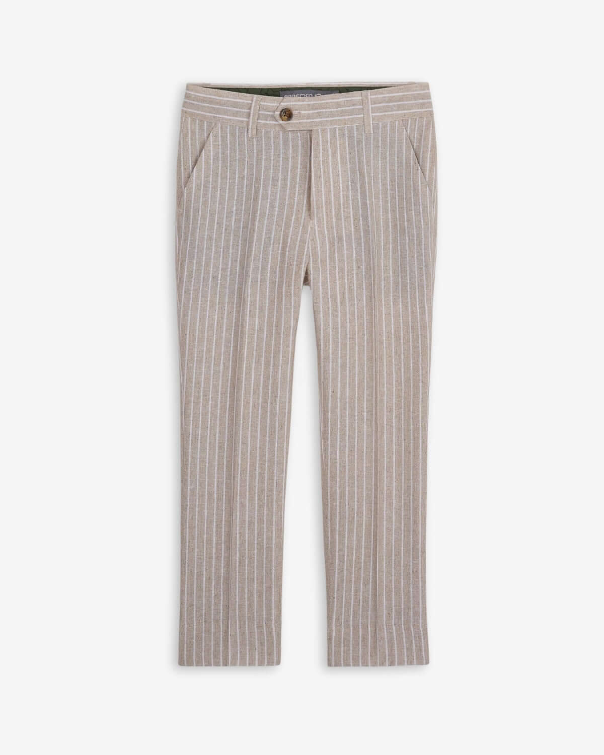 Sand Stripe Linen Beach Pants