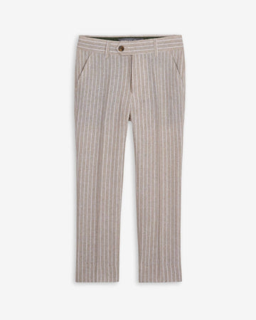 Sand Stripe Linen Beach Pants