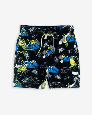 Lemon Chill Swim Trunks