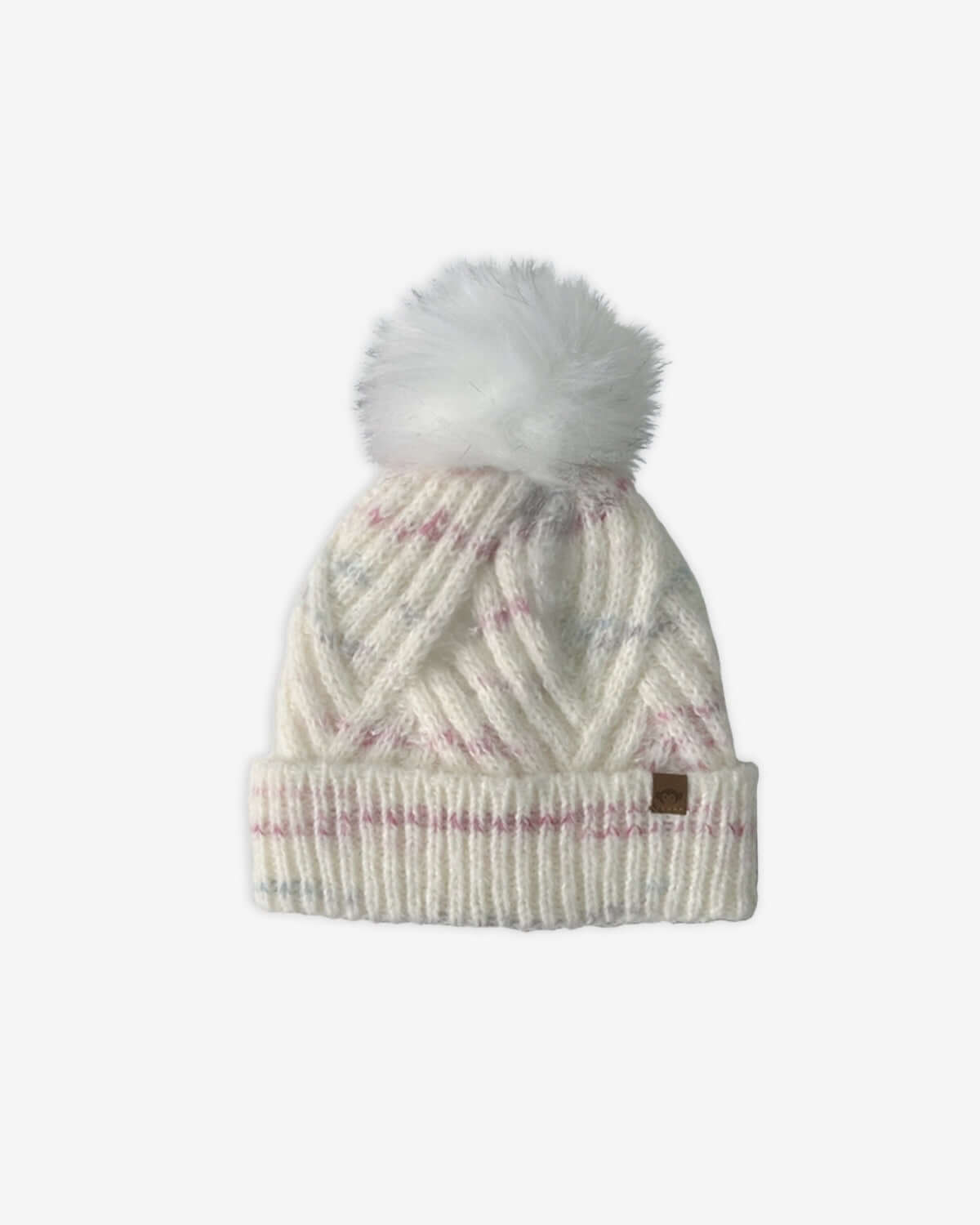 Rose Garden Willow Cable Knit Beanie