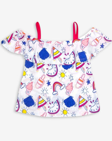 Summer Doodle Avila Tank